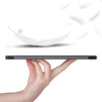 Чехол для Samsung Galaxy Tab S9 FE+ Plus, Smartcase с местом для стилуса, серый