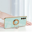 Чoхол до Samsung Galaxy A04S / A13 5G, Electro Ring, м'ятний 