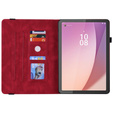 Чехол для Lenovo Tab M9, Butterfly, красный