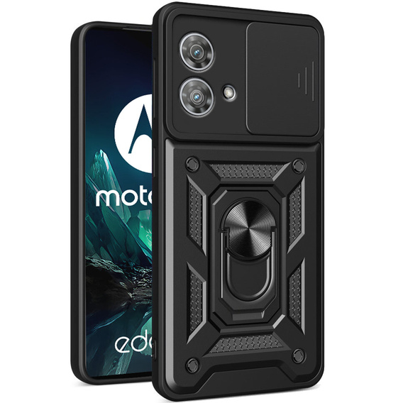 Чохол NOX Camera Slide Motorola Edge 40 Neo, CamShield Slide, чорний
