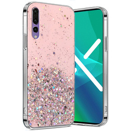 Чoхол до Huawei P20 Pro, Glittery, рожевий
