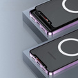 Защитный чехол для камеры Samsung Galaxy S23 FE, CamShield MagSafe, прозрачный / фиолетовый