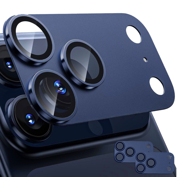 2x Захисне скло ERBORD для острівця камер iPhone 17 Pro Max