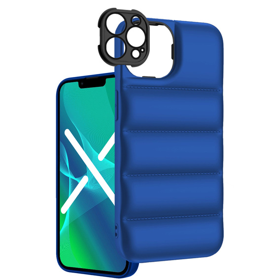 Чeхол ERBORD Puffer Case до iPhone 13 Pro Max, Blue