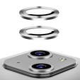 Защитное стекло на камеру до iPhone 13 / 13 mini, Silver