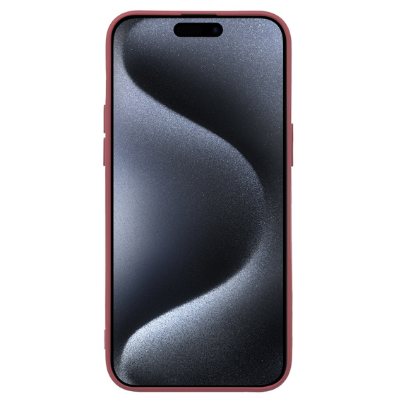 Чoхол до iPhone 15 Pro Max, Silicone Lite, червоний