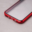Чехол для iPhone 11, Magnetic Dual Glass, красный