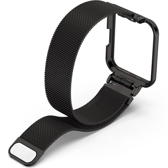 Металический браслет с чехлом для часов Xiaomi Redmi Watch 2 Lite, Black