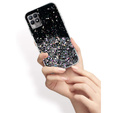 Чoхол до Realme 8i, Glittery, чорний