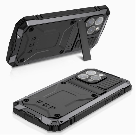 Чохол для iPhone 15 Pro Max, R-JUST, броньований, чорний