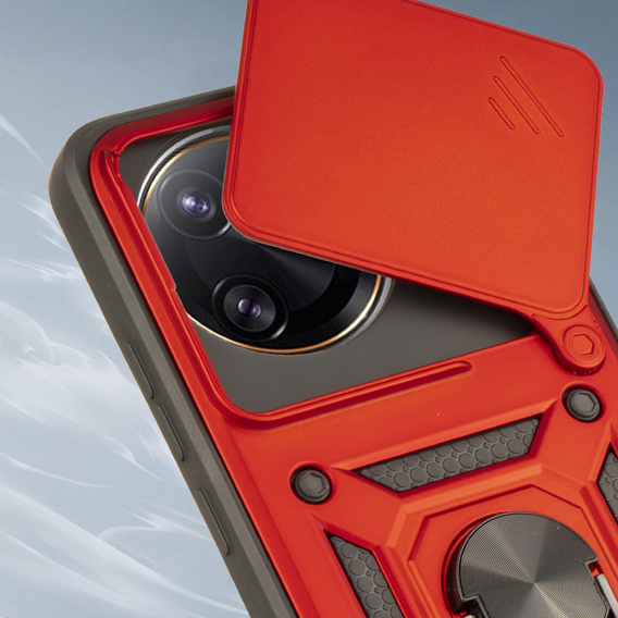Чехол NOX Camera Slide Xiaomi Poco F7 Ultra, CamShield Slide, красный