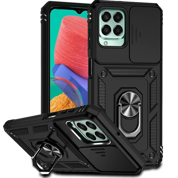 Чехол Camera Slide Samsung Galaxy M33 5G, CamShield Slide, чёрный