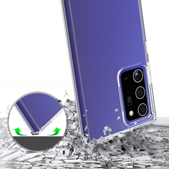 Чoхол до Galaxy Note 20 Ultra, Fusion Hybrid, прозорий