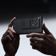 Чохол для OnePlus 12R, броньований Nillkin, CamShield Pro, чорний