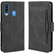 Футляр з клапаном для Samsung Galaxy A20s, Card Slot, чорний
