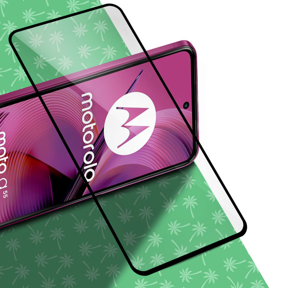 Захисне скло 5D Full Glue Smart Palm для Motorola Moto G55 5G