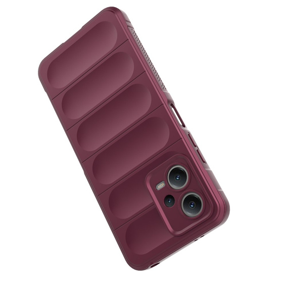 Чoхол до Xiaomi Redmi Note 12 5G / POCO X5 5G, Gaming Shockproof, бордовий