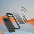 Гібридний чохол Fusion для Google Pixel 10 / 10 Pro, для MagSafe, з підставкою, чорний