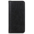 Чoхол до Xiaomi Redmi Note 13 Pro+, Wallet Litchi Leather, чорний