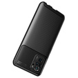Чoхол до Xiaomi Redmi Note 10/10S, Carbon Gel, чорний