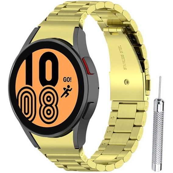 Браслет Stainless для  Samsung Galaxy Watch 4 / 4 Classic - Gold