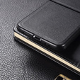 Чохол Litchi Leather для Samsung Galaxy Z Flip 4, Black