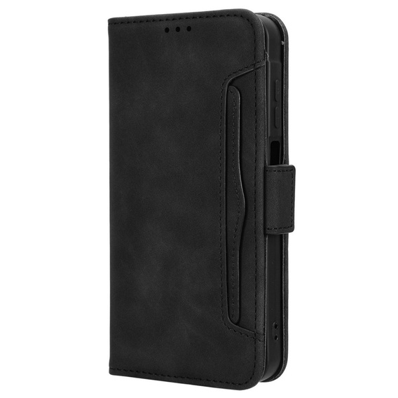 Футляр з клапаном для Realme Note 70T 4G, Card Slot, чорний