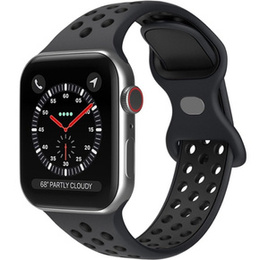 Ремінець  Hollow Apple Watch 7 45mm/6/5/4/SE 44mm/3/2/1 42mm - Black