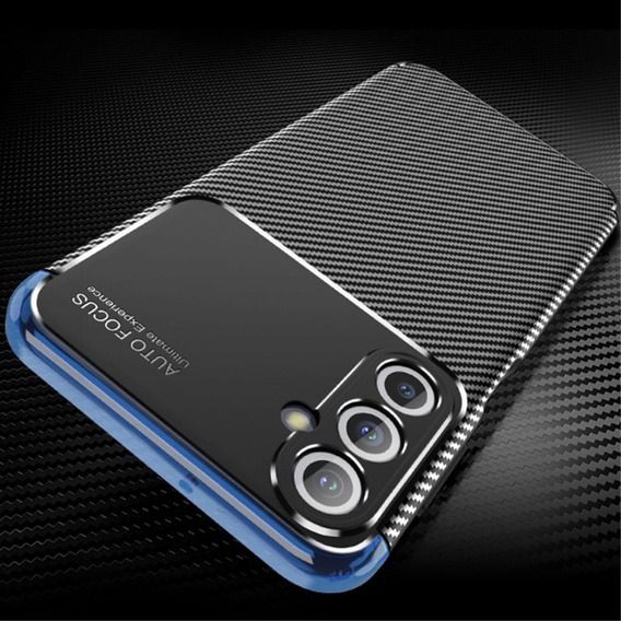 Чехол до Samsung Galaxy M34, Carbon Gel, чёрный