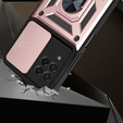 Чохол NOX Camera Slide Samsung Galaxy M53 5G, CamShield Slide, рожевий rose gold