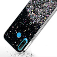 Чoхол до Huawei P30 Lite, Glittery, чорний