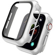 Металический браслет с чехлом для часов Apple Watch 1/2/3/4/5/6/SE (42/44MM), Silver