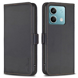 Чохол-сумка для Xiaomi Redmi Note 13 5G, BINFEN Wallet, чорний