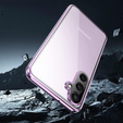 Чохол для Samsung Galaxy S24 FE, Magnetic Dual Glass, фіолетовий