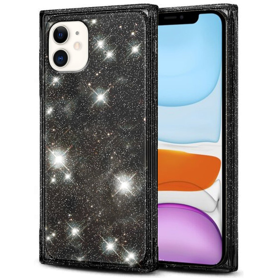 Чoхол Square Glitter до iPhone 11, Black