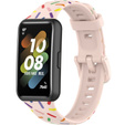 Силиконовый ремешок для Huawei Band 7, Pink / Colorful