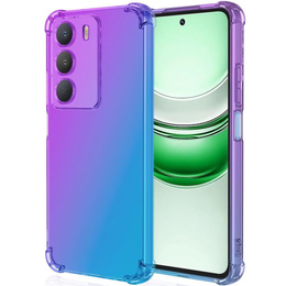 Чехол для Realme 14X / Realme C75, Gradient Dropproof, Фиолетовый / синий