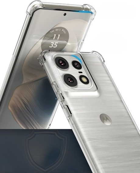 Чoхол до Motorola Edge 50 Pro, Dropproof, прозорий