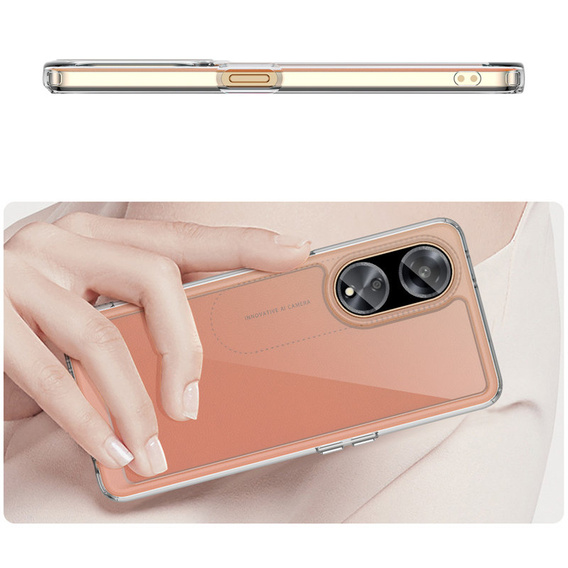 Чoхол до Oppo A98 5G, Fusion Hybrid, прозорий