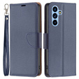 Откидной чехол для Samsung Galaxy A54 5G, Wallet Litchi Magnet, темно-синий