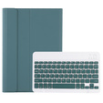 Чехол + клавиатура Apple iPad Air 11" 6 gen. 2024, Leather Pen Slot, тёмно-зелёный