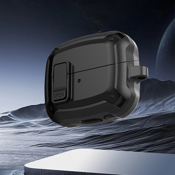 Чохол для навушників Samsung Galaxy Buds 3 / 3 Pro, чорний