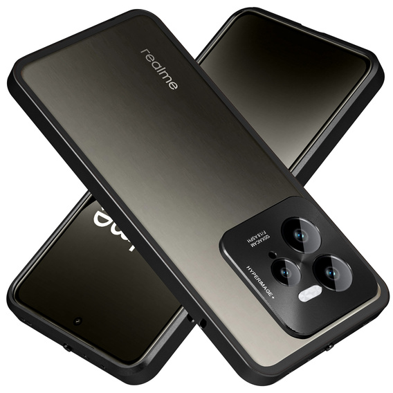 Чохол для Realme GT 7 Pro, Frame Case, чорний