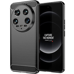 Чoхол до Xiaomi 14 Ultra, Carbon, чорний