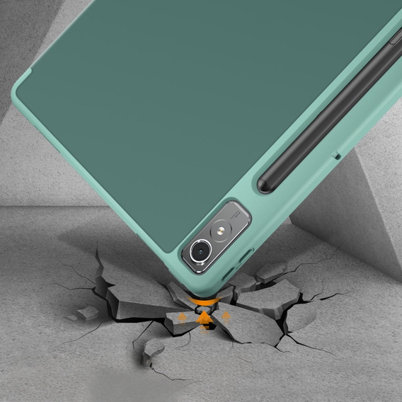 Чехол для Lenovo Tab P12, Smartcase с местом для стилуса, зелёный