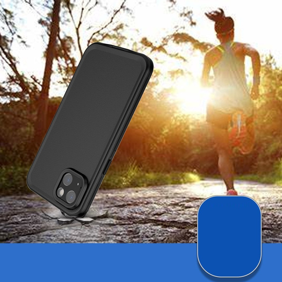 Водонепроникний чохол IP68 для iPhone 15 Plus, чорний