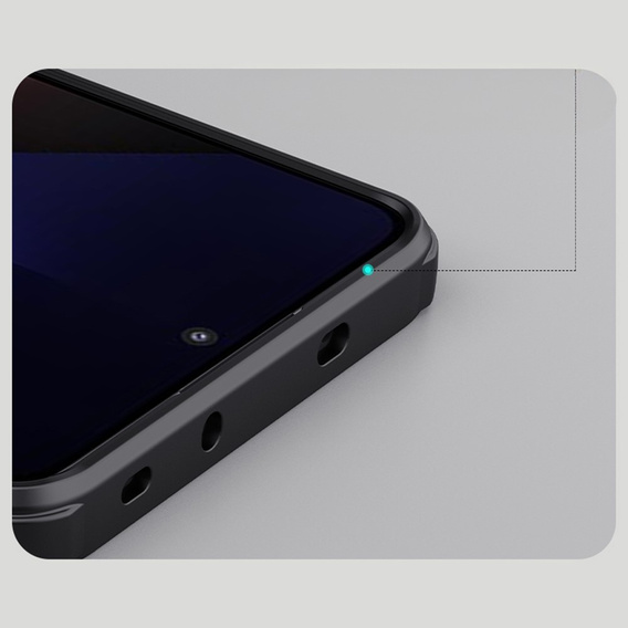 Чохол NILLKIN для Xiaomi Poco X7 Pro 5G, Frosted Shield, для MagSafe, чорний