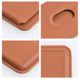 Urban Armor Gear Wallet MagSafe для iPhone, серебристый