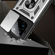 Чохол NOX Camera Slide Realme GT 7 Pro, CamShield Slide, сріблястий