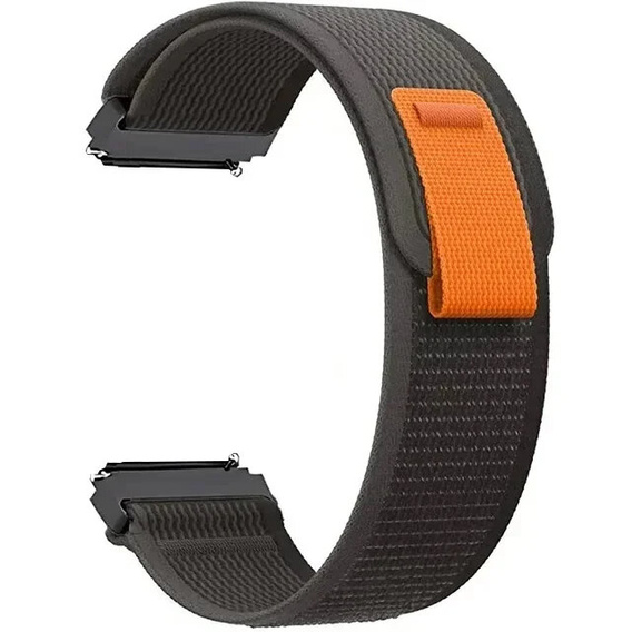 Ремешок Nylon до Samsung Galaxy Watch Active 22mm, Grey